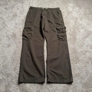 WRANGLER OLIVE GREEN CARGO PANTS